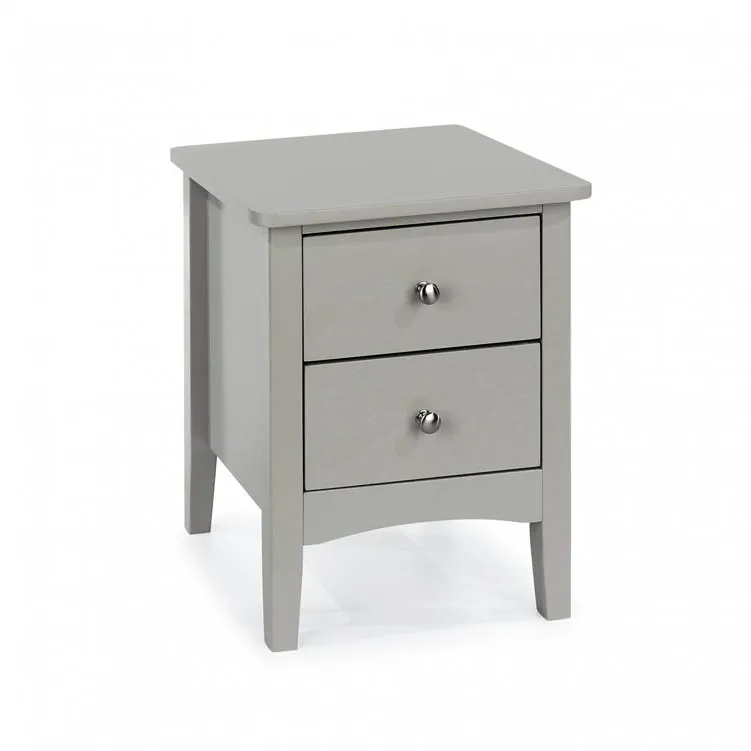 Core Core Como Light Grey 2 Petite Drawer Bedside Table