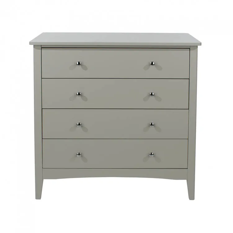 Core Core Como Light Grey 4 Drawer Chest of Drawers