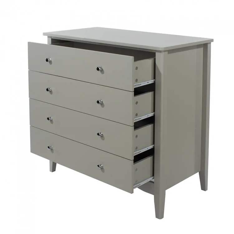 Core Core Como Light Grey 4 Drawer Chest of Drawers