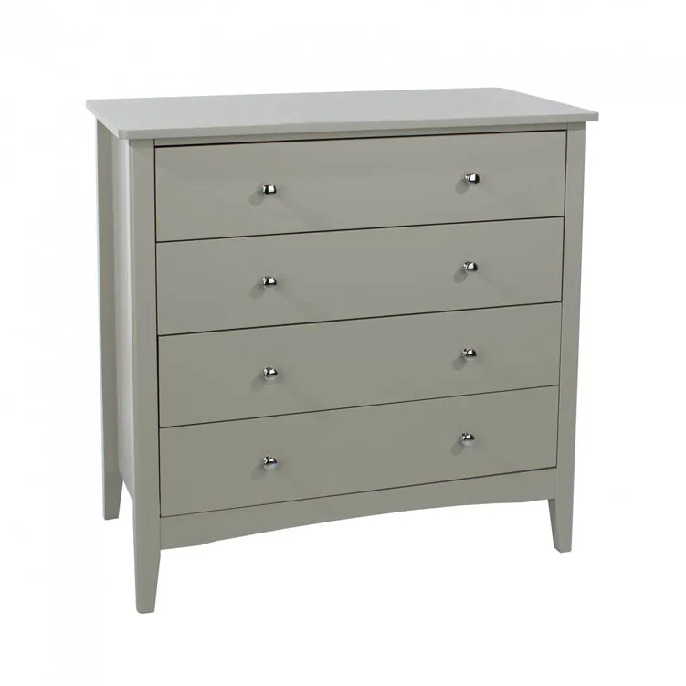 Core Core Como Light Grey 4 Drawer Chest of Drawers