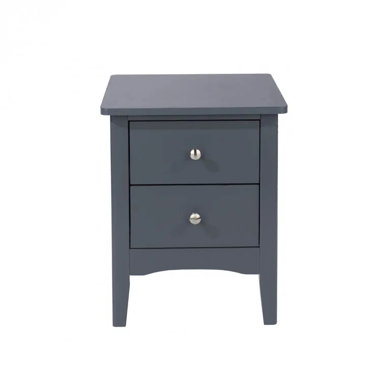 Core Core Como Midnight Blue 2 Drawer Petite Bedside Table