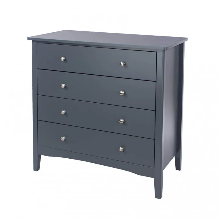 Core Products Core Como Midnight Blue 4 Drawer Chest of Drawers