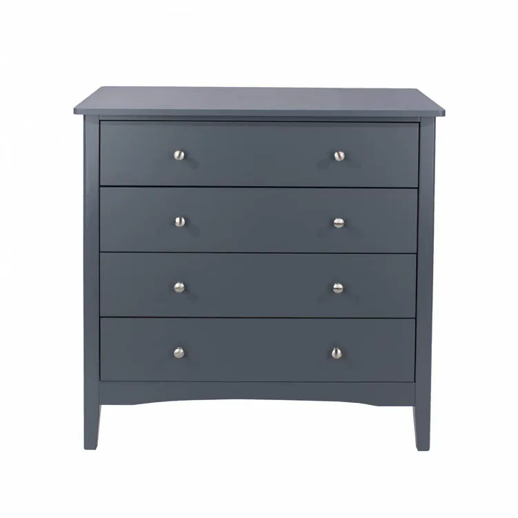 Core Products Core Como Midnight Blue 4 Drawer Chest of Drawers