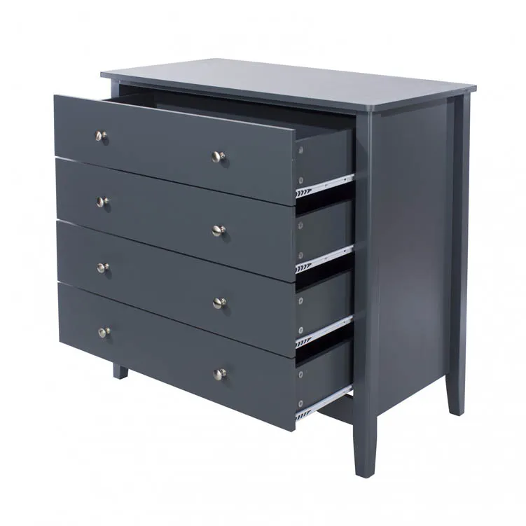 Core Core Como Midnight Blue 4 Drawer Chest of Drawers