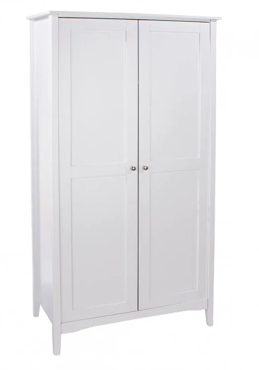 Core Products Core Como White 2 Door Wardrobe