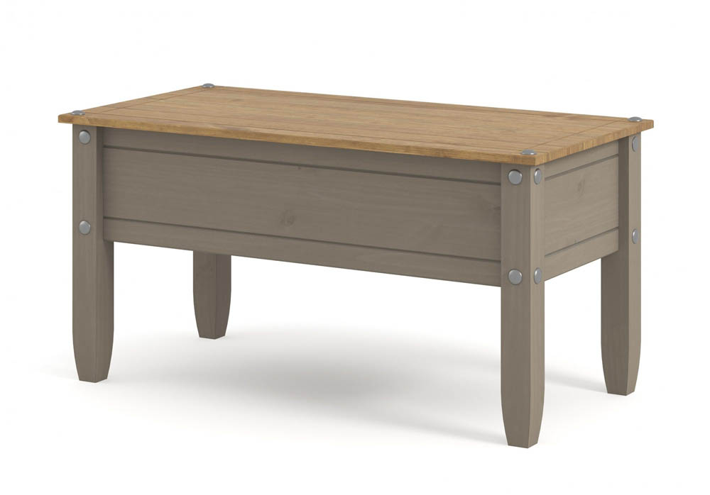 Core Products Core Corona Grey and Pine Coffee Table (Flat Packed)