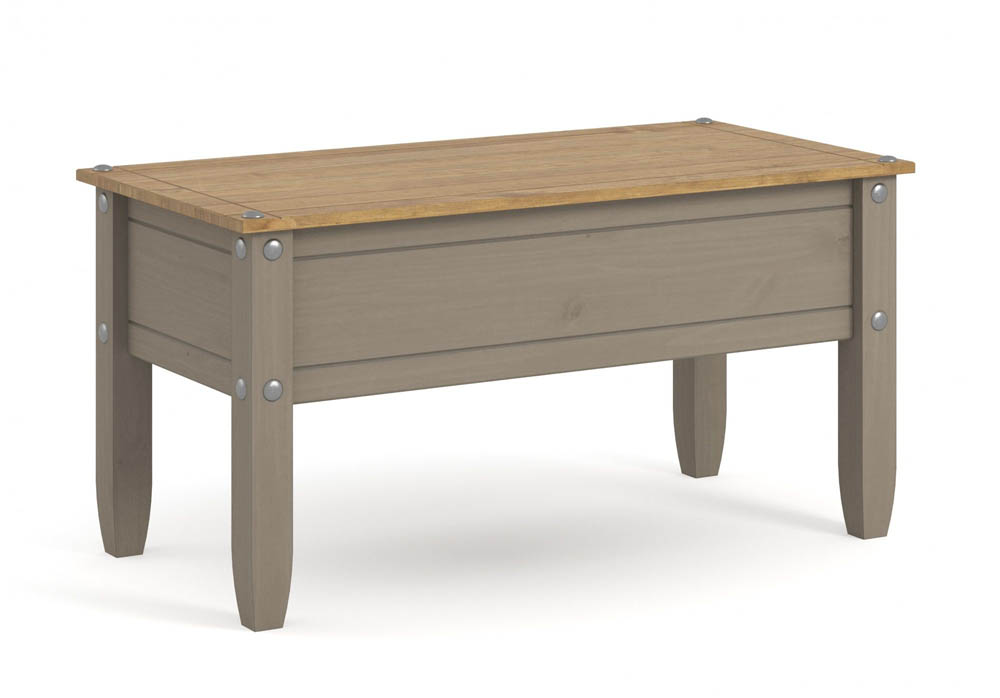 Core Products Core Corona Grey and Pine Coffee Table (Flat Packed)