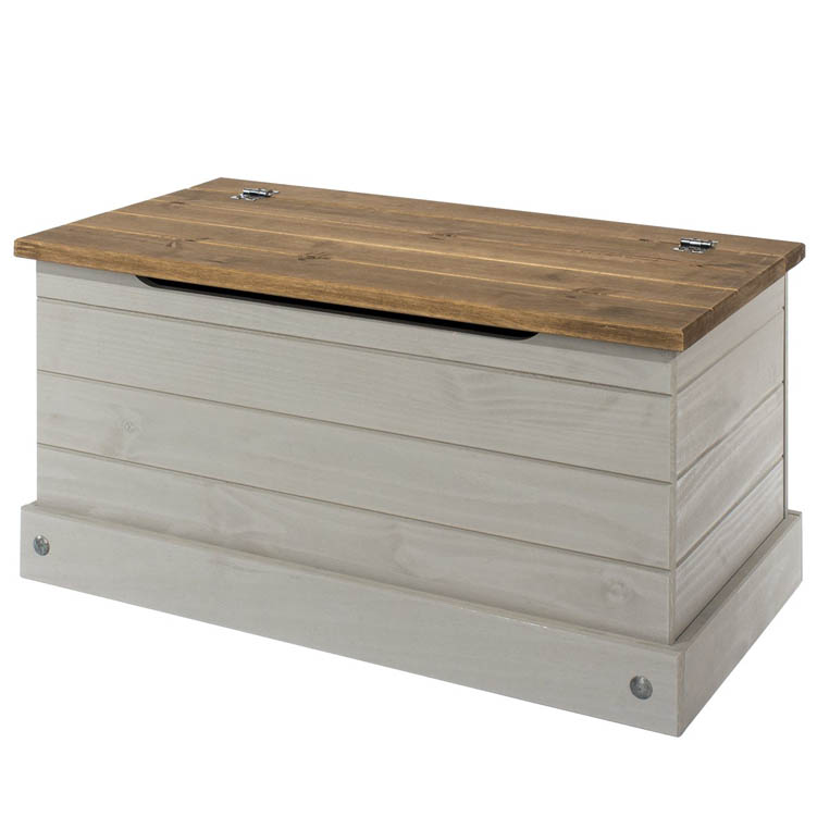 Core Products Core Corona Grey and Pine Blanket Box (Flat Packed)