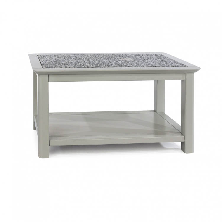 Core Products Core Perth Grey Painted with Grey Stone Inset Coffee Table (Flat Packed)