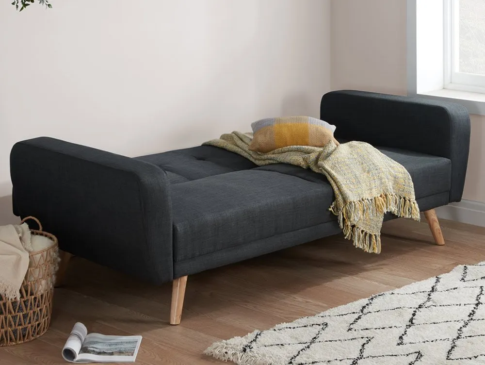 Birlea Birlea Farrow Large Grey Fabric Sofa Bed