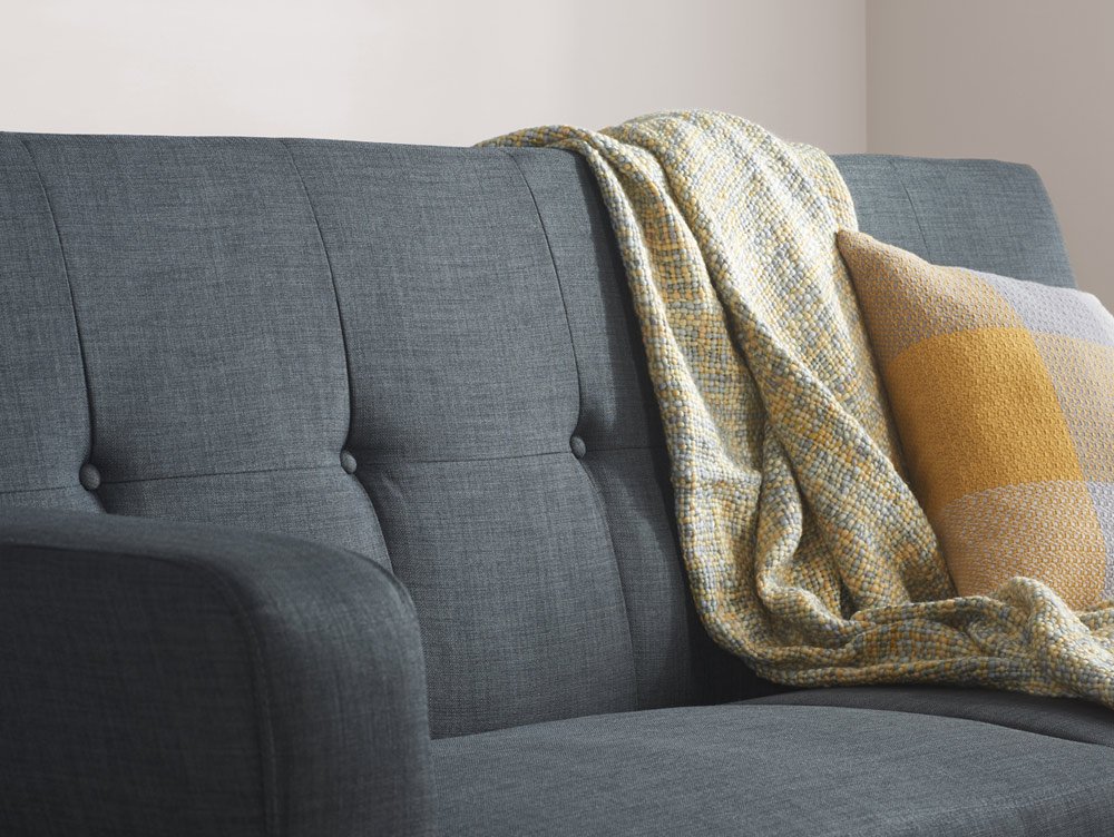 Birlea Birlea Farrow Large Grey Fabric Sofa Bed