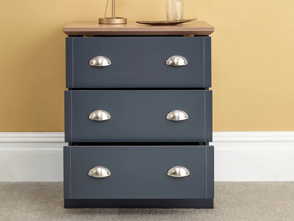 Blue oak chest of drawers deals