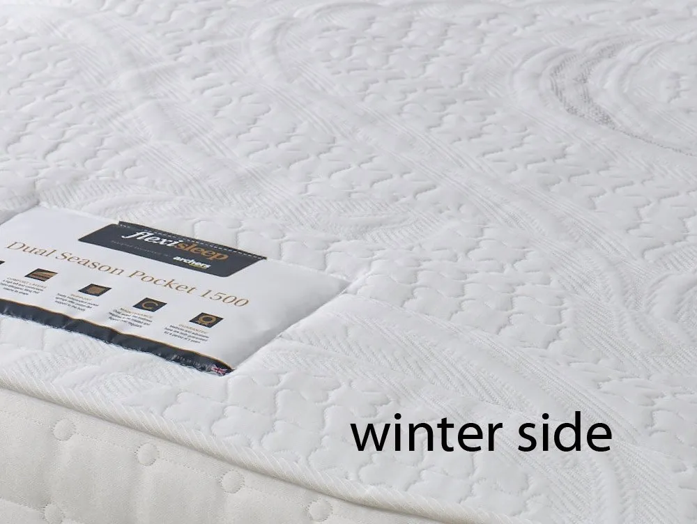 Flexisleep Flexisleep Dual Season Pocket 1500 Electric Adjustable Bed