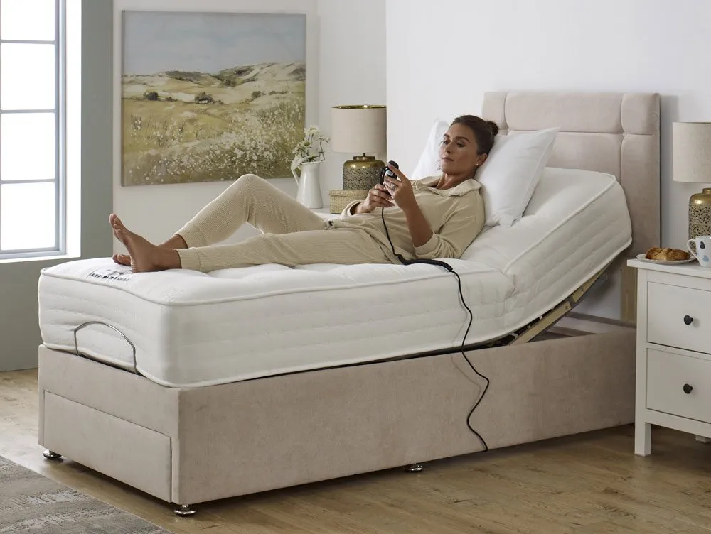 Flexisleep Flexisleep Eco Natural Pocket 2000 Electric Adjustable Bed