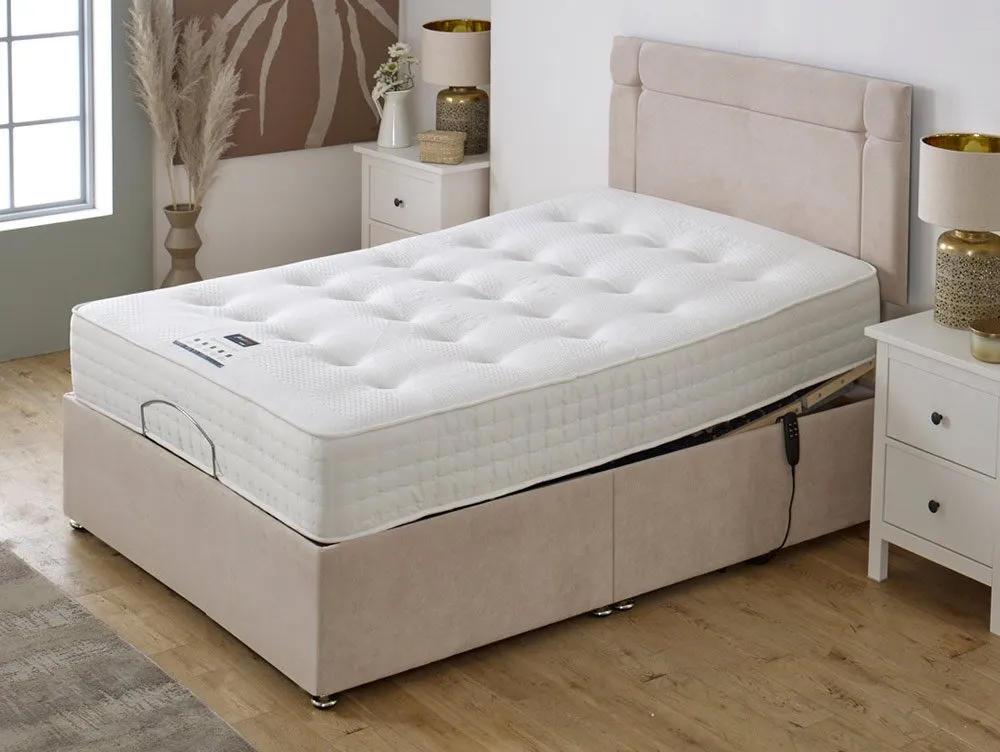 Flexisleep Flexisleep Elland Pocket 1000 Electric Adjustable 4ft Small Double Bed