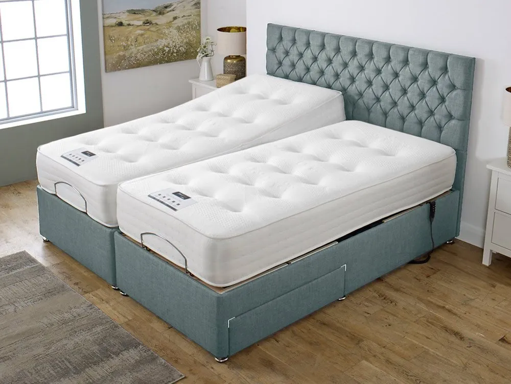 Flexisleep Flexisleep Elland Pocket 1000 Electric Adjustable 5ft King Size Bed (2 x 2ft6)