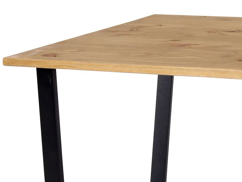 Core Core Texas 150cm Waxed Pine Rectangular Dining Table
