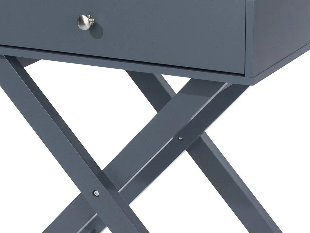 Core Core Options Blue 1 Drawer Petite Bedside Table
