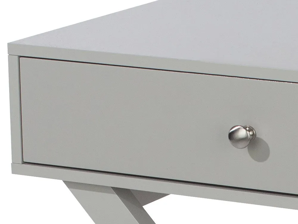 Core Core Options Grey 1 Drawer Petite Bedside Table