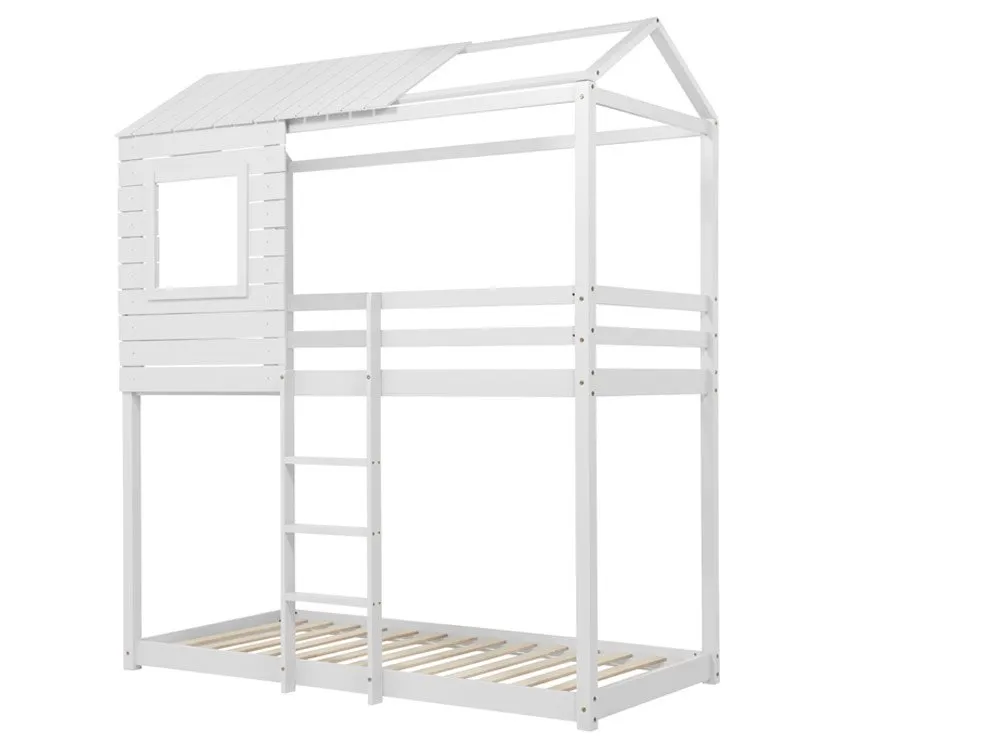 Birlea Birlea Adventure White Wooden Bunk Bed Frame