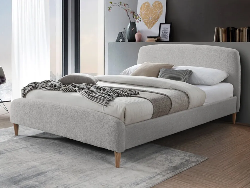 Birlea Birlea Otley Grey Boucle Bed Frame