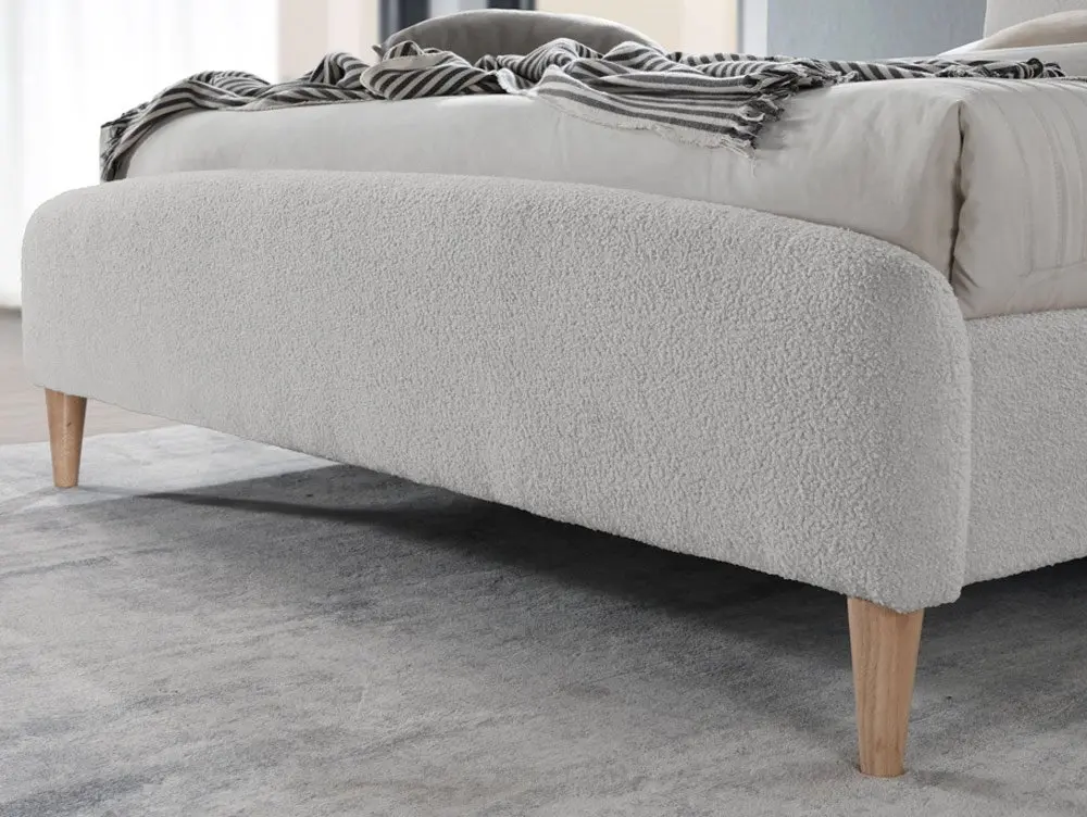 Birlea Birlea Otley Grey Boucle Bed Frame