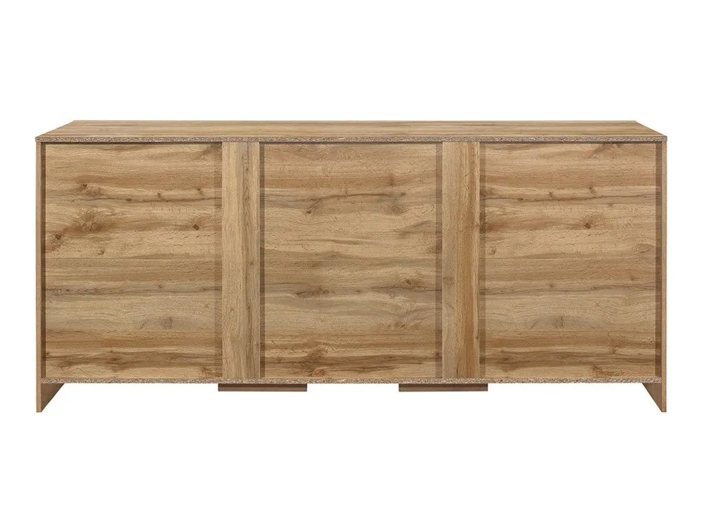 Birlea Birlea Compton Oak 2 Door 3 Drawer Sideboard