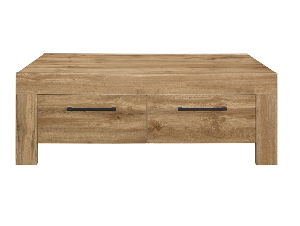 Birlea Birlea Compton Oak 4 Drawer Coffee Table