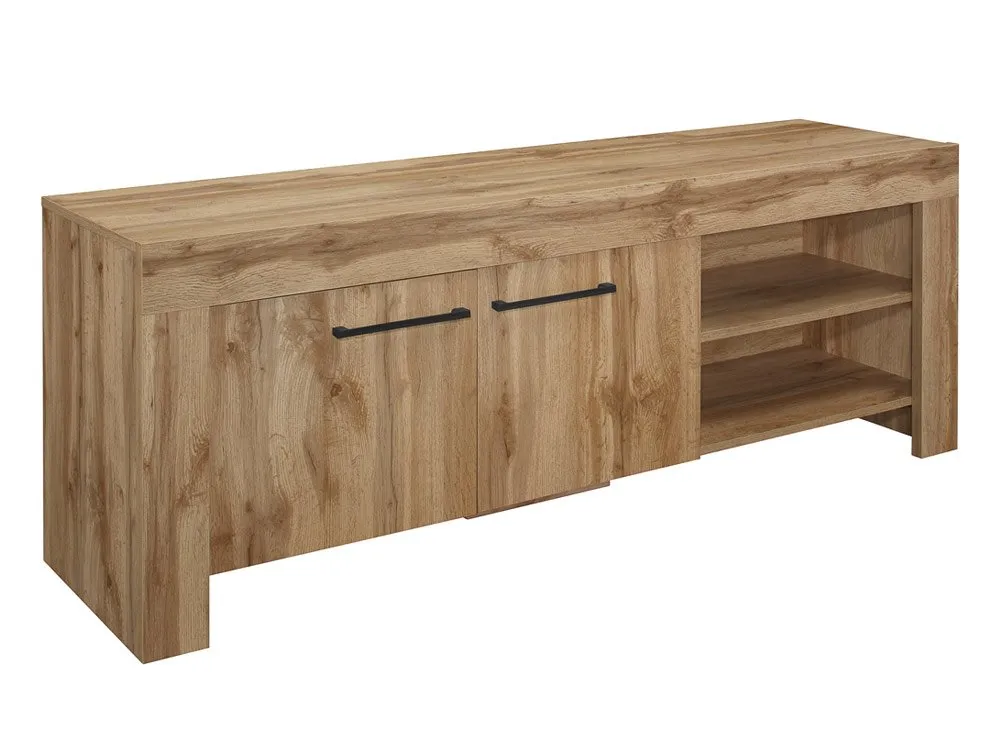 Birlea Birlea Compton Oak 2 Door TV Cabinet