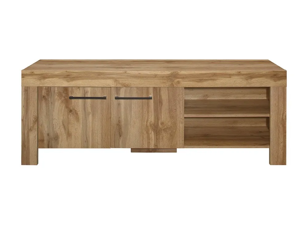 Birlea Birlea Compton Oak 2 Door TV Cabinet