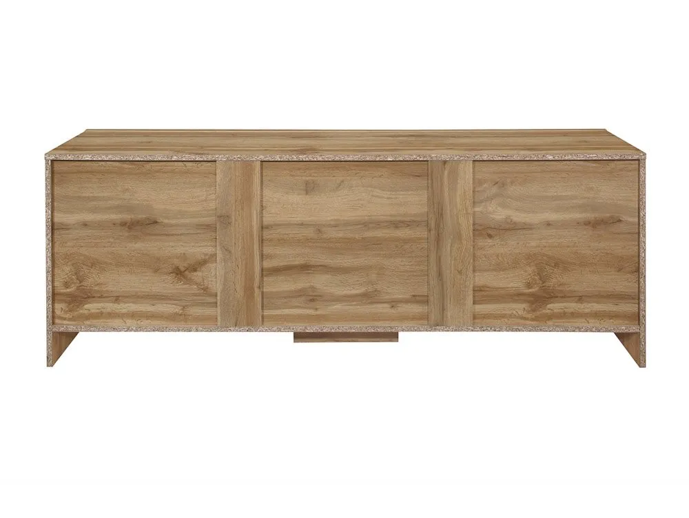 Birlea Furniture & Beds Birlea Compton Oak 2 Door TV Cabinet