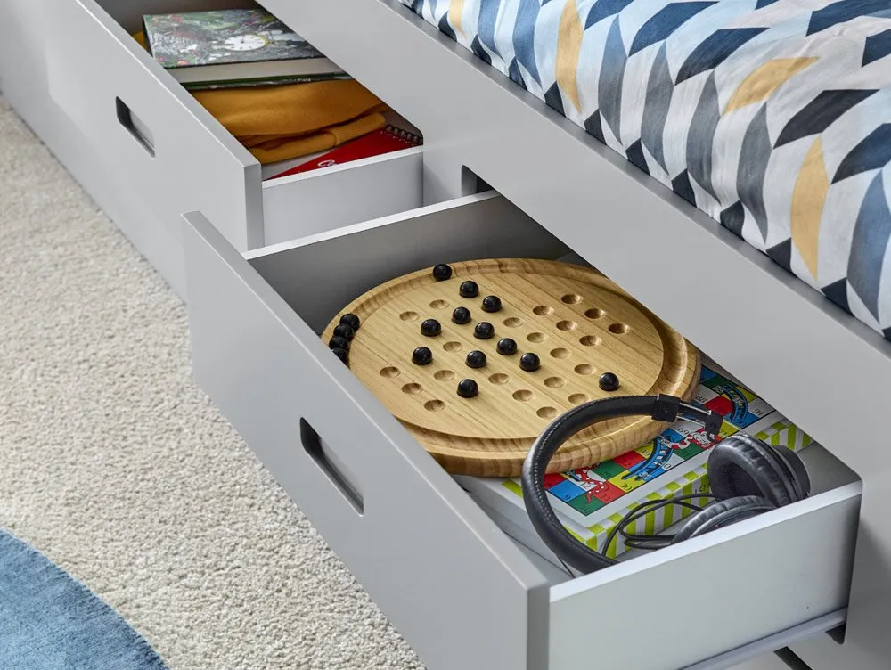 Bedmaster Bedmaster Veera Grey Wooden Bed Frame
