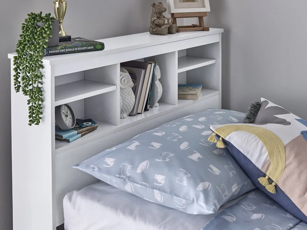 Bedmaster Bedmaster Veera White Wooden Bed Frame