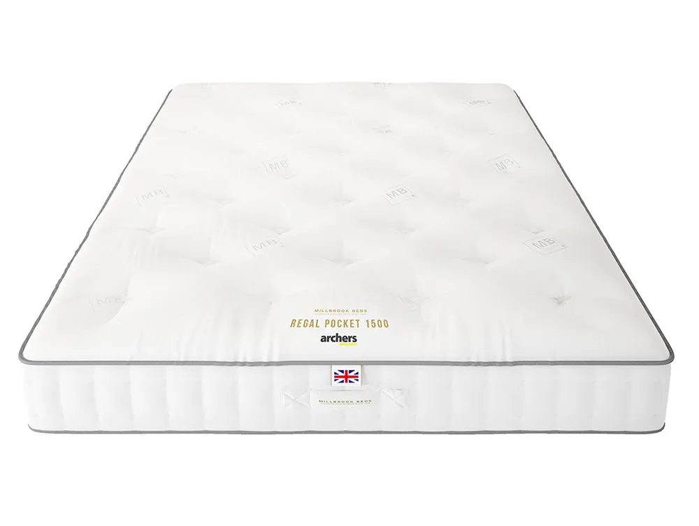 Millbrook Millbrook Regal Pocket 1500 3ft Single Mattress