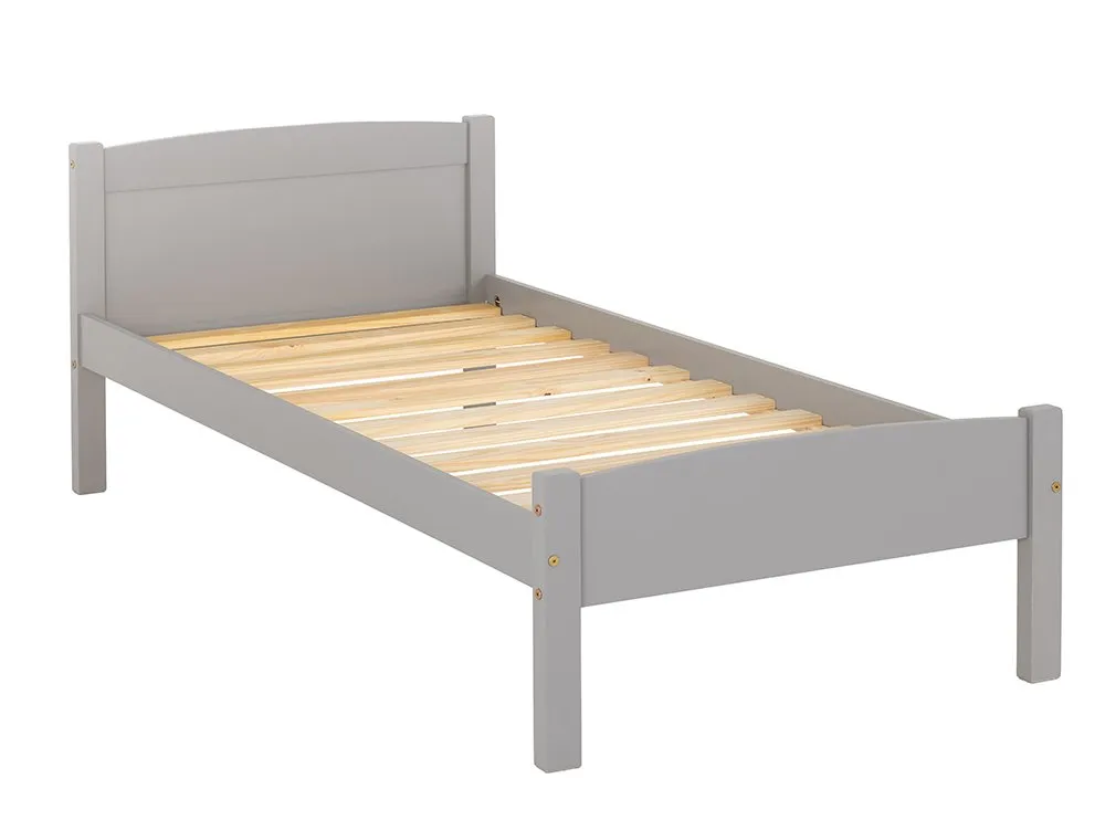 Seconique Seconique Amber 3ft Single Grey Wooden Bed Frame