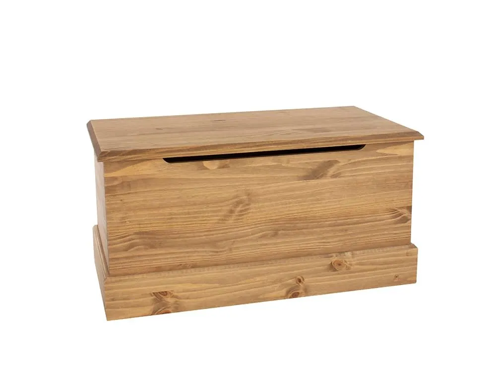 Core Products Core Cotswold Pine Wooden Blanket Box