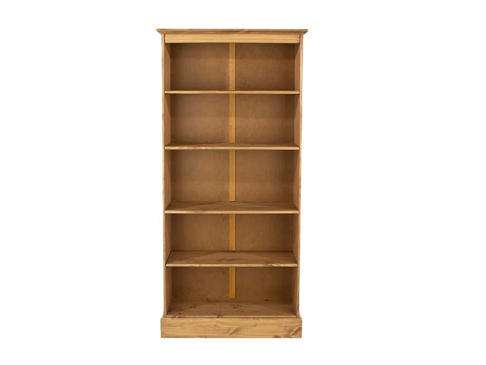 Core Products Core Cotswold Pine Wooden Tall Bookcase