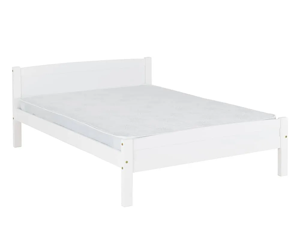 Seconique Seconique Amber White Wooden Bed Frame