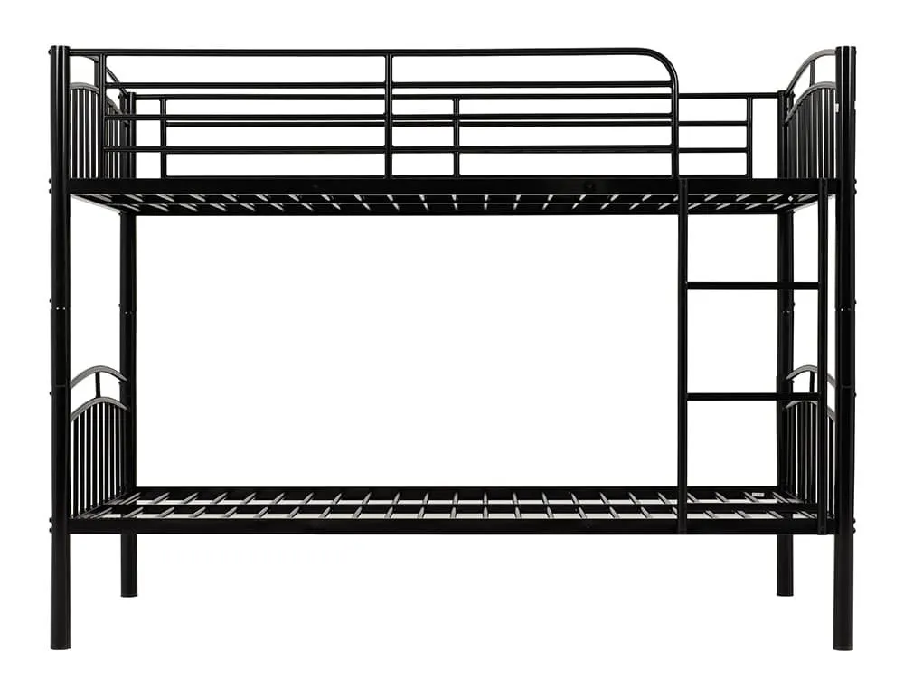 Seconique Seconique Ventura Black Metal Bunk Bed Frame
