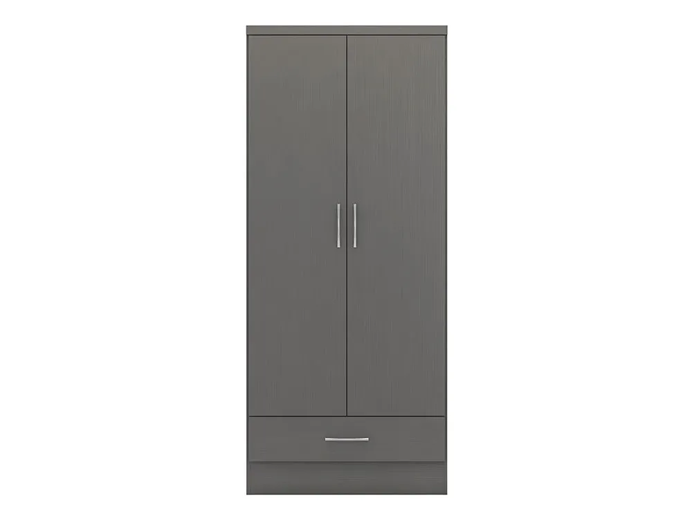 Seconique Seconique Nevada Matt Grey 4 Piece Bedroom Furniture Package