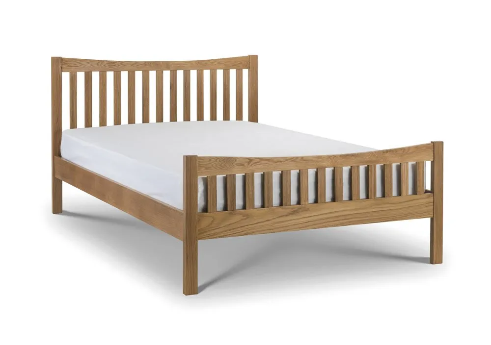 Julian Bowen Julian Bowen Bergamo Oak Wooden Bed Frame