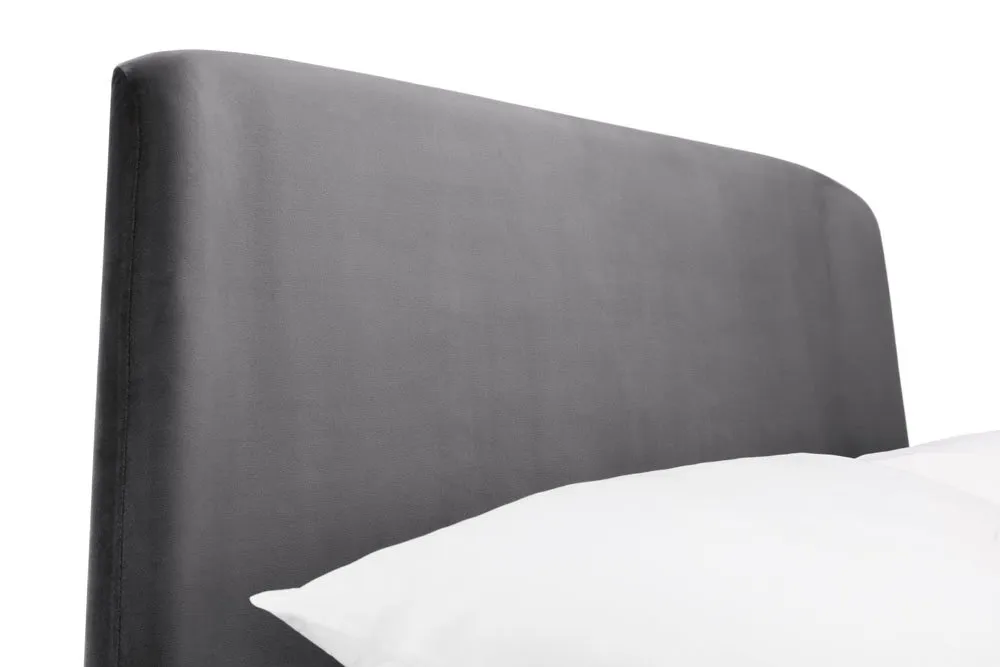 Julian Bowen Julian Bowen Frida Grey Velvet Bed Frame