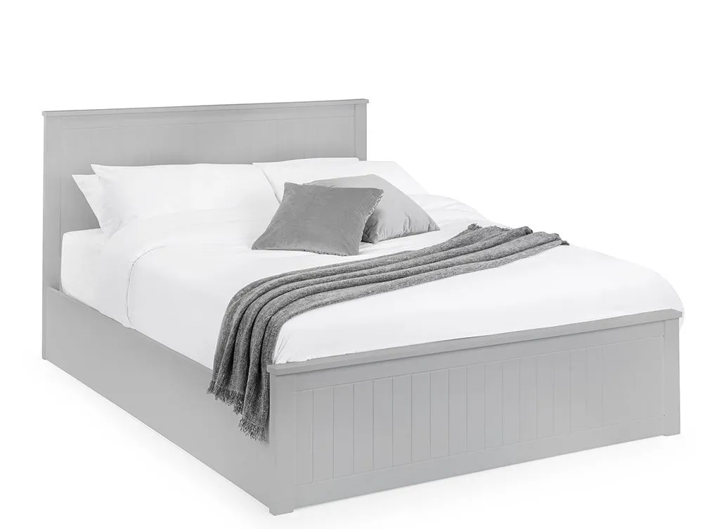 Julian Bowen Julian Bowen Maine Dove Grey Wooden Ottoman Bed Frame