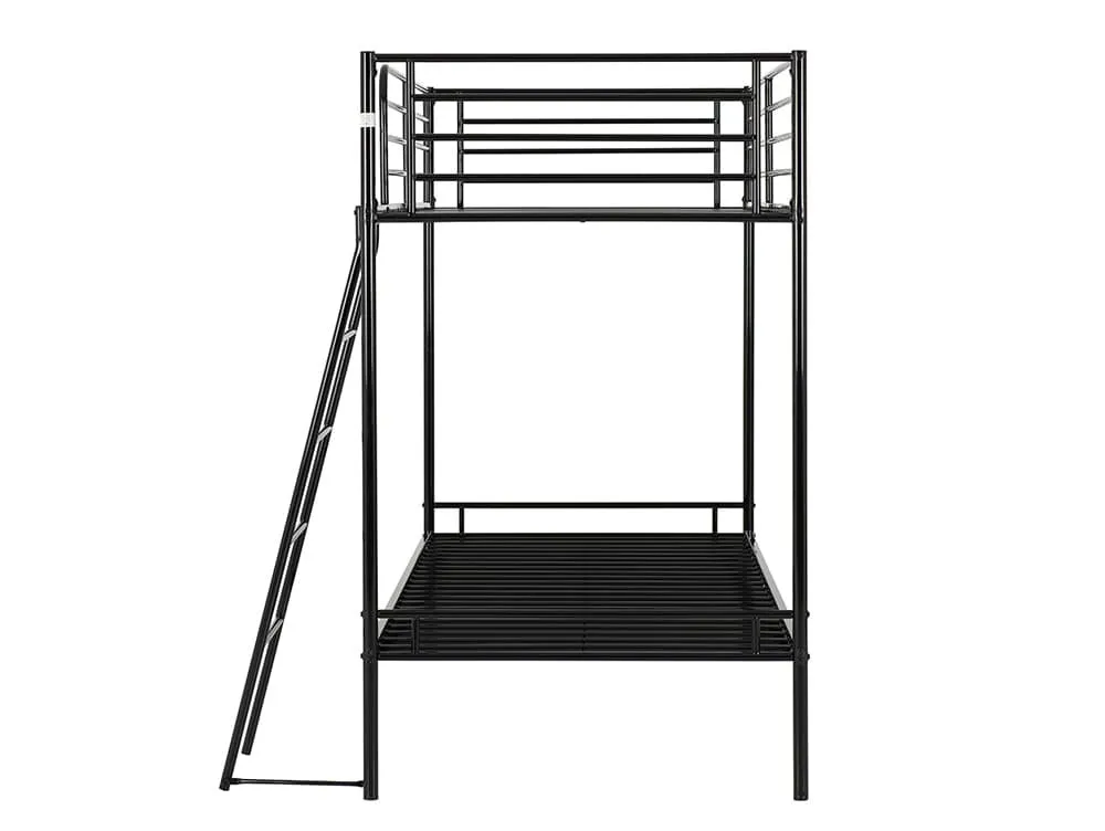 Seconique Seconique Brandon Black Metal Bunk Bed Frame
