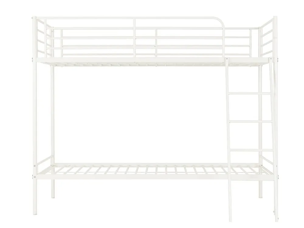 Seconique Seconique Brandon 3ft White Metal Bunk Bed Frame