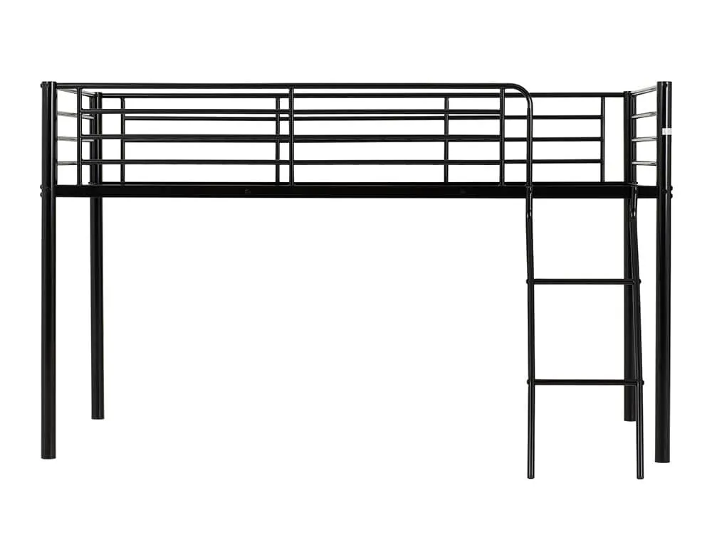 Seconique Seconique Kora Black Metal Mid Sleeper Bed Frame