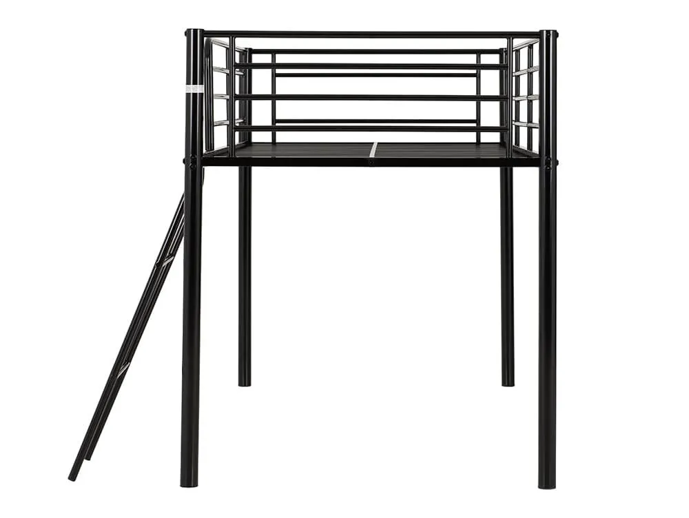 Seconique Seconique Kora Black Metal Mid Sleeper Bed Frame