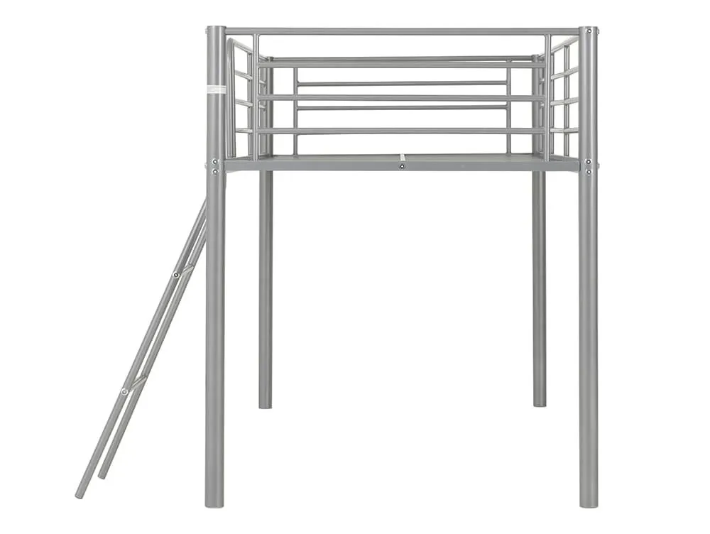 Seconique Seconique Kora Silver Metal Mid Sleeper Bed Frame