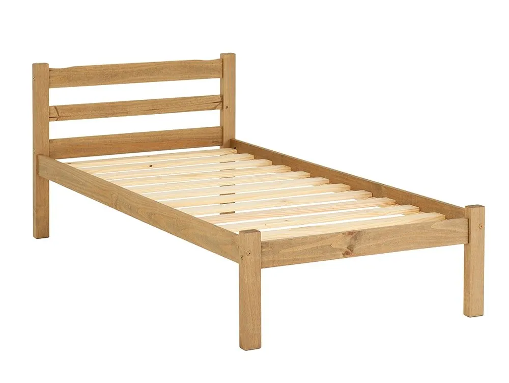 Seconique Seconique Panama Pine Wooden Bed Frame