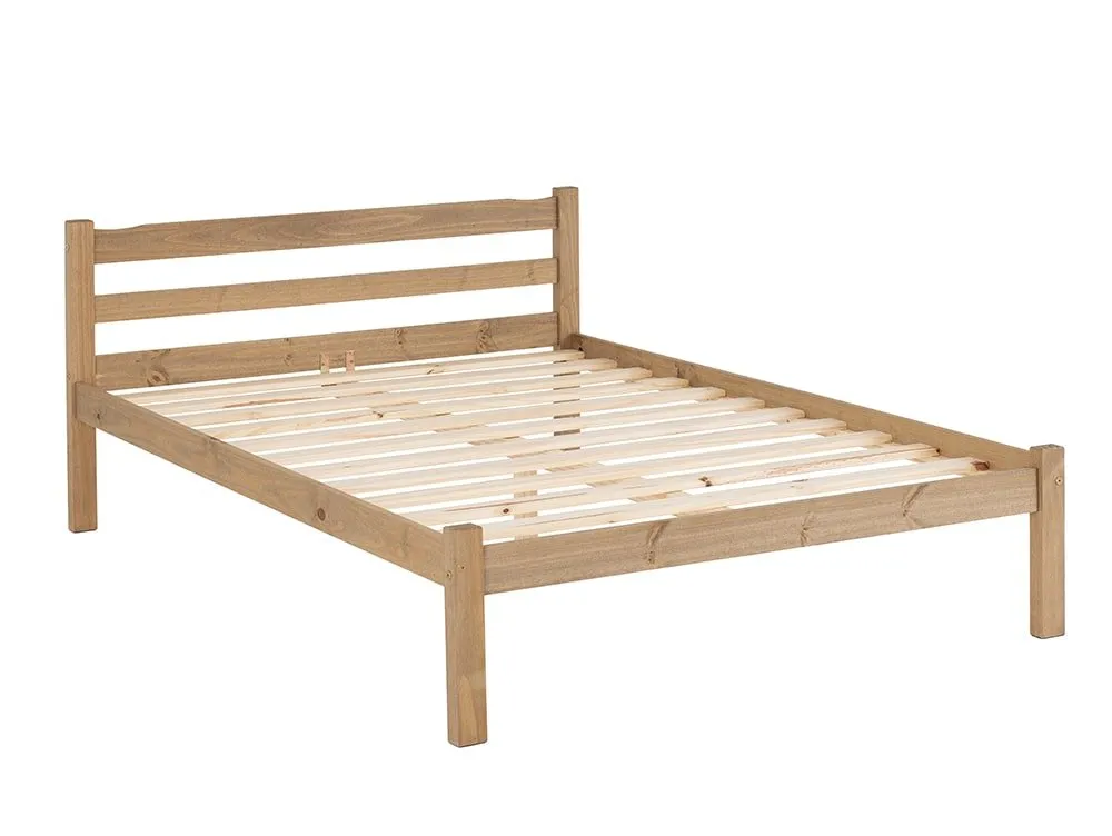 Seconique Seconique Panama 4ft6 Double Pine Wooden Bed Frame